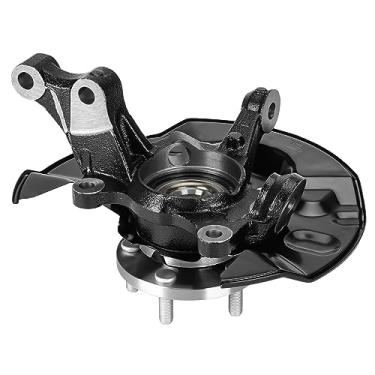 Imagem de Conjunto do cubo da roda da junta da direção dianteira direita compatível com Toyota 2003 2004 2005 2006 2007 2008 para Corolla 1.8L Substituir para # 698-388 698388 4321219015