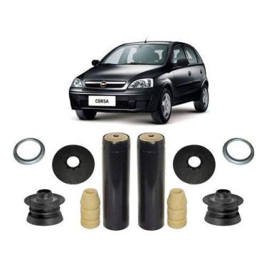 Imagem de 2 Coxim Batente Coifa Amortecedor Traseiro Corsa 2002 A 2013 - QualyKi