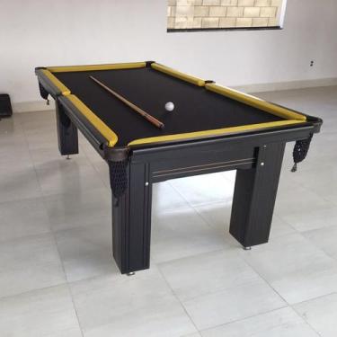 Imagem de Mesa de Sinuca e Bilhar Diver Madeira Maciça Carlin Bilhares Superfíci