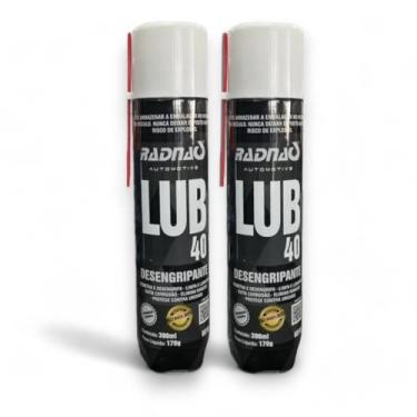 Imagem de Kit 02 Óleo Desengripante Lubrificante Spray Lub40 Radnaq