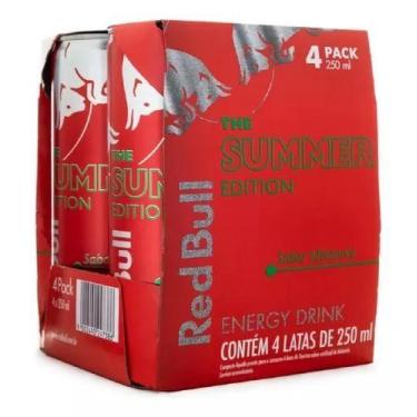 Imagem de Energético Red Bull Melancia - Lata C/ 250 Ml - Pack C/ 4 Und