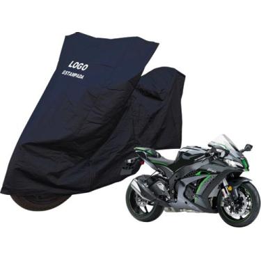 Imagem de Capa Impermeável Para Moto Kawasaki ZX-10R SE Esportiva - Mz