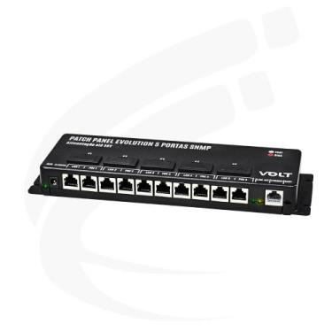 Imagem de Patch Panel PoE Volt Gigabit 5 Portas Evolution SNMP ( Pino P8 )