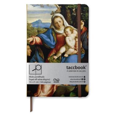 Imagem de Caderno Pontilhado taccbook A Virgem e o Menino 14x21 Ríg.
