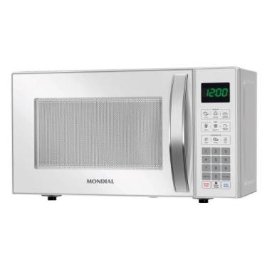Imagem de Micro-Ondas Mondial 21 Litros Branco Tira Odor 220V, Branco, 220V