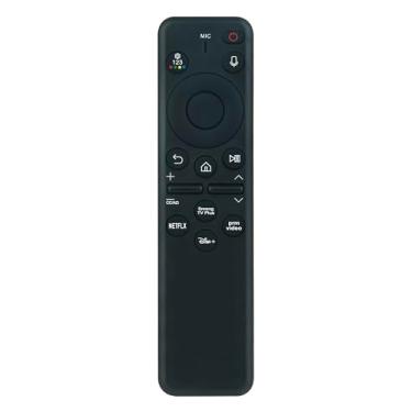Imagem de Controle remoto de substituição por voz BN59-01432A adequado para TV Samsung Crystal UHD 4K, Smart TV Neo QLED 4K/8K, The Terrace Full Sun Neo QLED 4K LST9C Series TV, S90C/S95C Series OLED TV (2023)