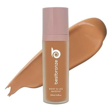 Imagem de Best Bronze Bombshell Maquiagem Corporal e para Pernas - Maquiagem à Prova D'água para Pernas e Base Corporal - para Cicatrizes, Cobertura de Varizes e Corretivo para Pernas (NW41 Bronze Médio)