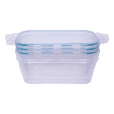 Imagem de Kit 12 Potes Herméticos Marmita Fitness Tampa Colors, 500ml