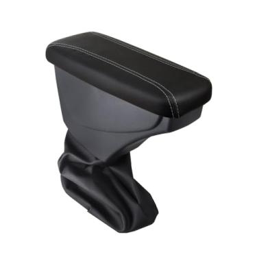 Imagem de Apoio de Braço Compatível com Peugeot 208 2021/... Courvin Preto cost. cinza