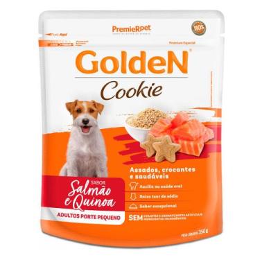 Imagem de Biscoito Premier Golden Cookies Cães Adultos de Porte Pequeno Salmão e