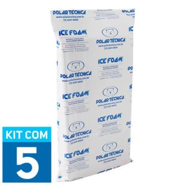 Imagem de Gelo Artificial Espuma Ice Foam 2500g caixa com 5 un - Polar Técnica