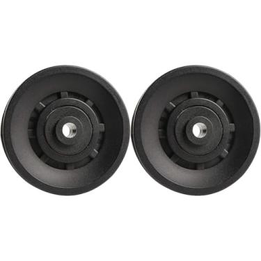 Imagem de Topfinder – Roda universal de rolamento de 90 mm para cabos, máquina, equipamento, academia, peça, garagem, porta, 2 PCS