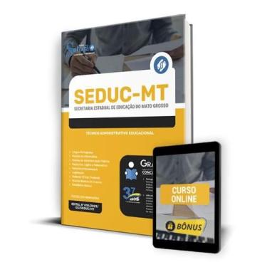 Imagem de Apostila SEDUC-MT - Técnico Administrativo Educacional - Editora Soluç