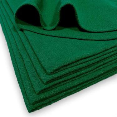 Imagem de Pano De Prato Pé De Galinha Legítimo Bainha Verde - 10 Un - IC Comerci