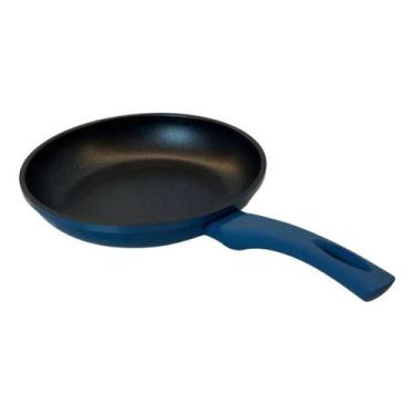 Imagem de Frigideira Ceramica Antiaderente Frita Sem Óleo Indução Azul - Lehavi,