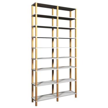 Imagem de Estante 116x30x238 Branca - EVOLUKIT