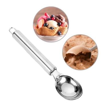 Imagem de Colher de sorvete inox round cx/96 - NIX HOUSE