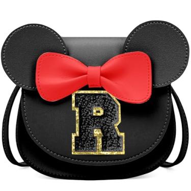 Imagem de OYLOLA Presentes de aniversário para meninas de 3, 4, 5, 6, 7 e 8 anos, bolsa infantil para meninas pequenas, presente para meninas, Preto