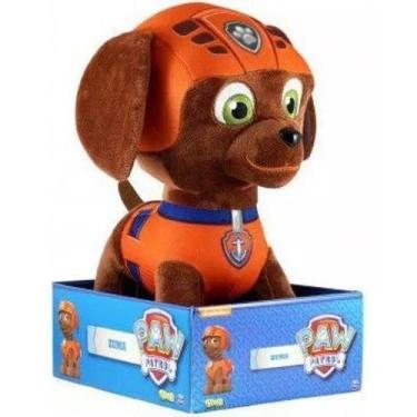 Imagem de Brinquedo Patrulha Canina Pelúcia Zuma 30cm Sunny