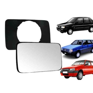 Imagem de Lente Retrovisor Com Base Uno Premio Elba 89-90 Lado Direito