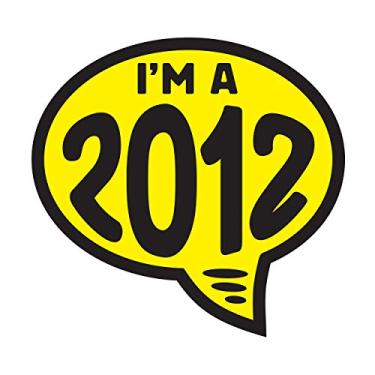 Imagem de Ez-line Vinil Ano Slogan Bolhas para Lotes de Carros 1 dúzia de Adesivos Decalque de Para-brisa Números de Concessionária (2012)