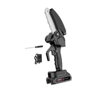 Imagem de Generic Máquina de serra, tesouras de poda, cortador de madeira, máquina de serra elétrica, serra de corrente portátil