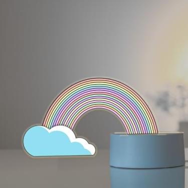 Imagem de Luminária colorida Led UV - Arco Iris, Decoração para Quarto