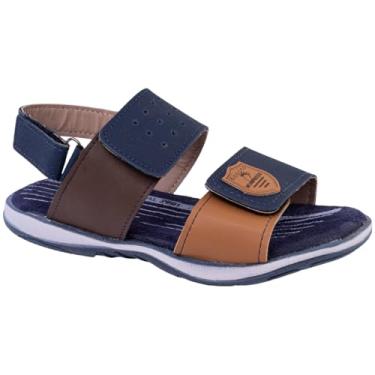 Imagem de Papete Sandalia Infantil Masculina Papete Infantil Menino (Marinho, BR, Criança de 4 a 8 anos, Numérico, 23)