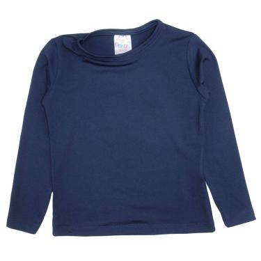 Imagem de Camisa Térmica Infantil Unissex Segunda Pele Peluciada Longa