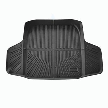 Imagem de Forro de carga para Honda Accord 2023 2024 2025 Tapete de porta-malas de carro de ajuste personalizado - 100% de proteção TPE - Tapete de carga preto fácil de lavar e todas as estações - Forros de