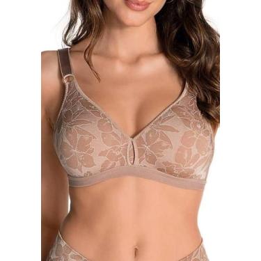 Imagem de Sutiã Sustentação Olimpo Anizete Demillus 61741 Taça B, Bege rosado, 4