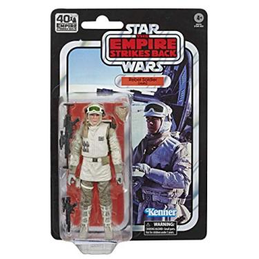 Imagem de Star Wars The Black Series Rebel Soldier (Hoth) Escala de 6 polegadas O Império Contra-Ataca 40º Aniversário Figura de Ação Colecionável