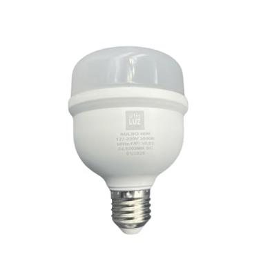 Imagem de Kit 3 Unidades Lâmpada LED Bulbo Ultraluz, 40W, E27, Luz Amarela 3000K, Bivolt