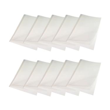 Imagem de Kit 30 Capas De Encadernação Térmica Até 10 Folhas A4 Branca