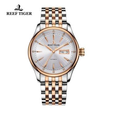 Imagem de Relógio Masculino Reef Tiger Rga8232-yby à Prova D'água Ouro