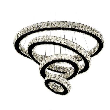 Imagem de Dinamica Pendente Dcd00729 4 Aneis Led 77w 6000k Cr Luz Br