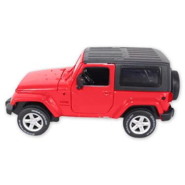 Imagem de Carro Miniatura Metal Fricção Carrinho Action C- Som E Luz Jeep Wrangler