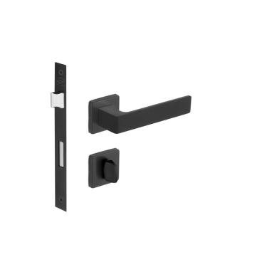 Imagem de Fechadura Banheiro Tesca Maq 55 Imab Preto