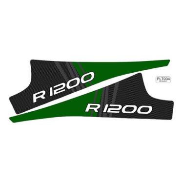 Imagem de Adesivo Resinado Protetor Lateral Tanque Bmw R 1200 Gs Black - Resitan