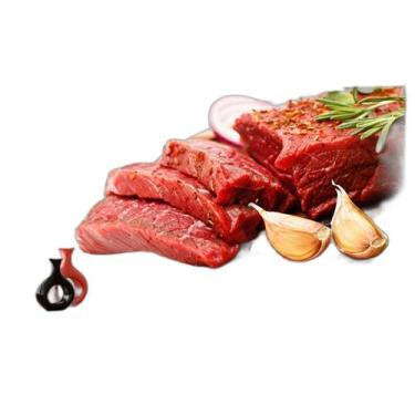 Imagem de Papel De Parede Alimentos Carne Churrasco Alho 3,5M Al271 - Você Decor