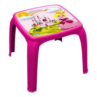Imagem de Mesinha Infantil Decorada Princesa Usual Utilidades