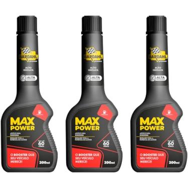 Imagem de Kit 3 Aditivos Combustível Max Power 200ml Bardahl ADITIVO MAX POWER