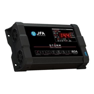 Imagem de Fonte Carregador De Bateria Storm Plus 60A Jfa Bivol 12A15V