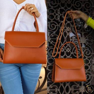 Imagem de Bolsa maletinha - SL BAGS, Caramelo