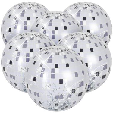 Imagem de Kuabiz Bolas De Praia Infláveis Discoteca, Decoração Temática Para Festa, Brinquedos Piscina 24,7" Adultos, Esportes Ao Ar Livre, Lembrancinhas Verão (Clássicas)