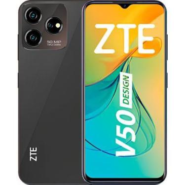 Imagem de Smartphone ZTE Blade V50 256GB 4+10GB RAM Câmera Tripla 54MP Tela 6,5"