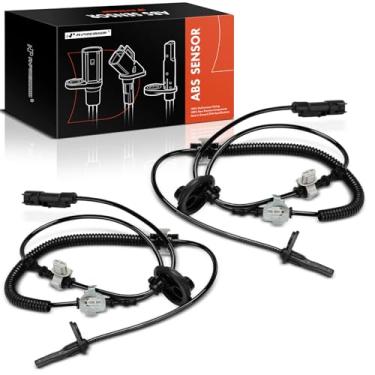 Imagem de A-Premium Sensor de velocidade da roda ABS dianteiro 2 peças compatível com Chevrolet, modelos Buick - Traverse 2018-2023, Enclave 2018-2023