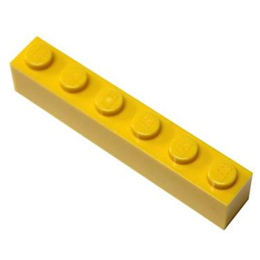 Imagem de Peças e peças LEGO: Amarelo (amarelo brilhante) 1x6 Brick x20