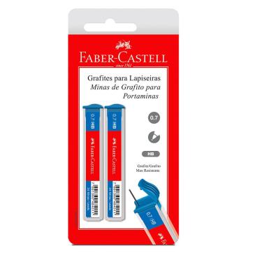 Imagem de Grafite 0.7 mm com 2 tubos TMG07HB Faber-Castell