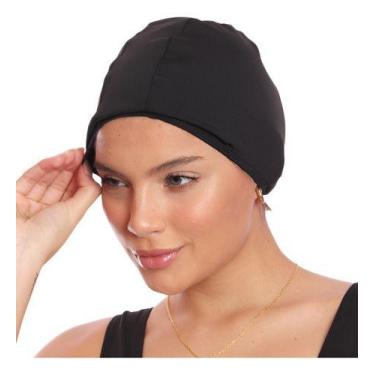 Imagem de Touca Hidroginástica Natação Adulto Unissex Suplex - MC Digital, Único